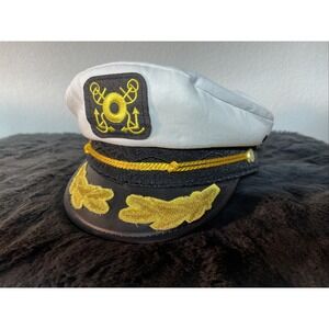Dorfman Pacific Captains Cap Nautical Navigator Yachting Hat Scrambled Eggs Boat